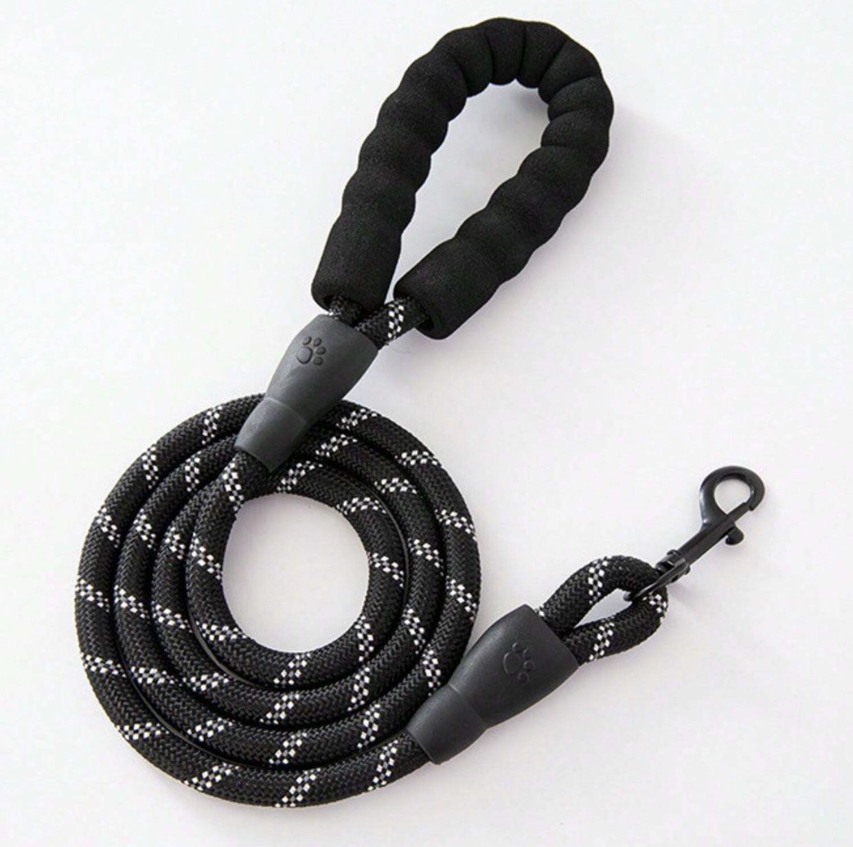 1pc Premium Reflective Dog Leash With Soft Padded Handle -- XL-3m*0.8cm