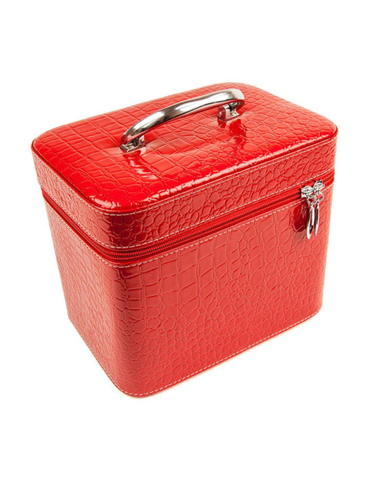Tiger Patterned Makeup Bag