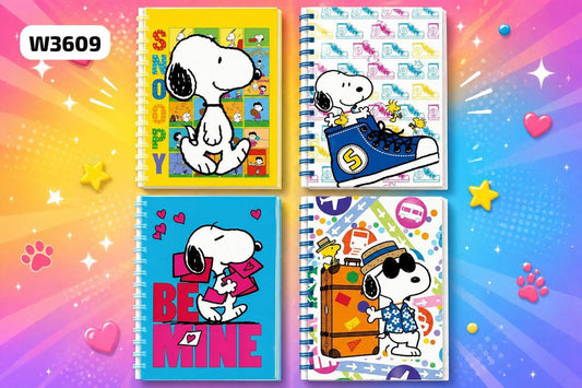 Snoopy & Friends A4 Spiral Notebook