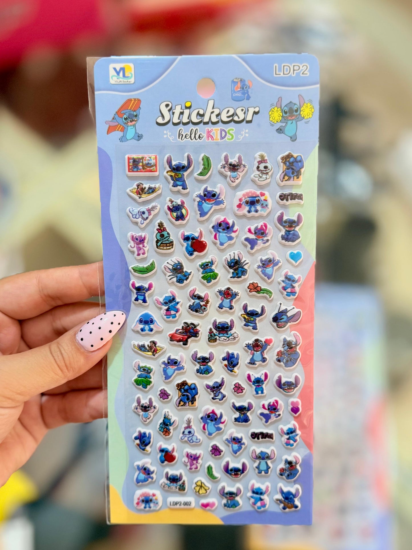 Stitch Puffy Sticker