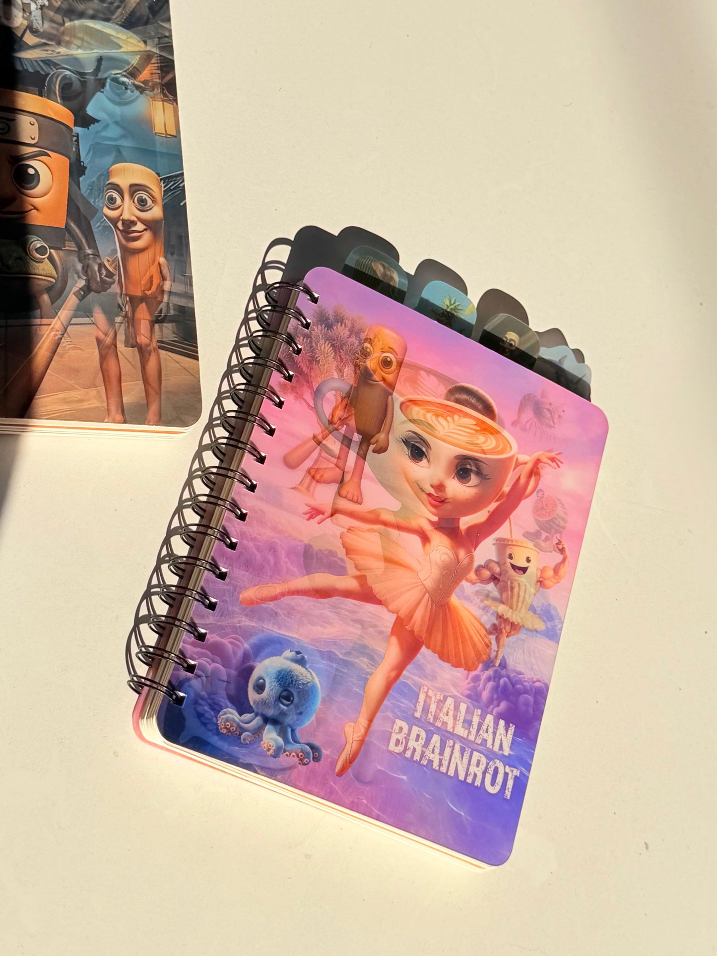 Italian Brainrot Spiral Notebook