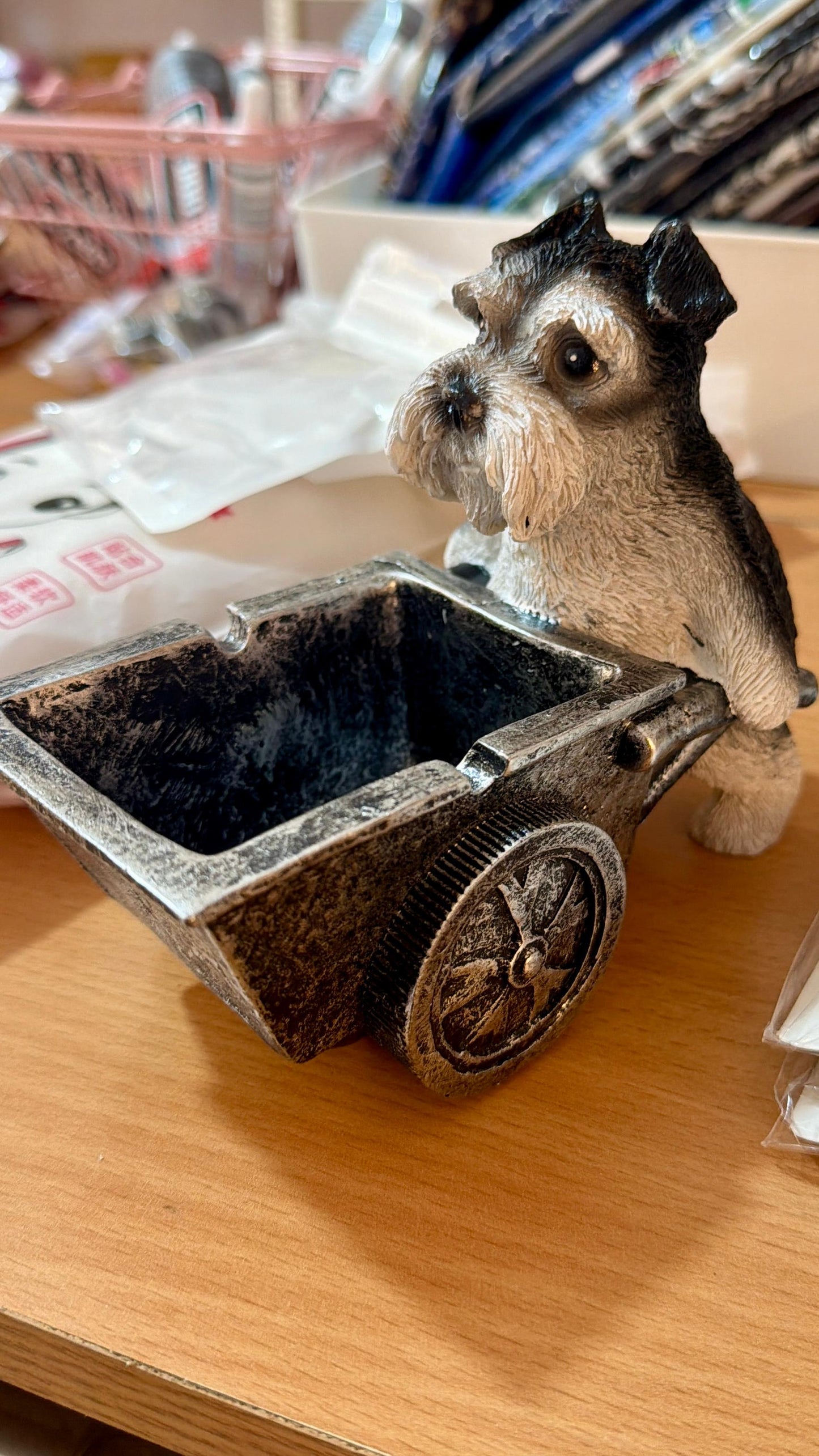 Smoking Dog Ashtray