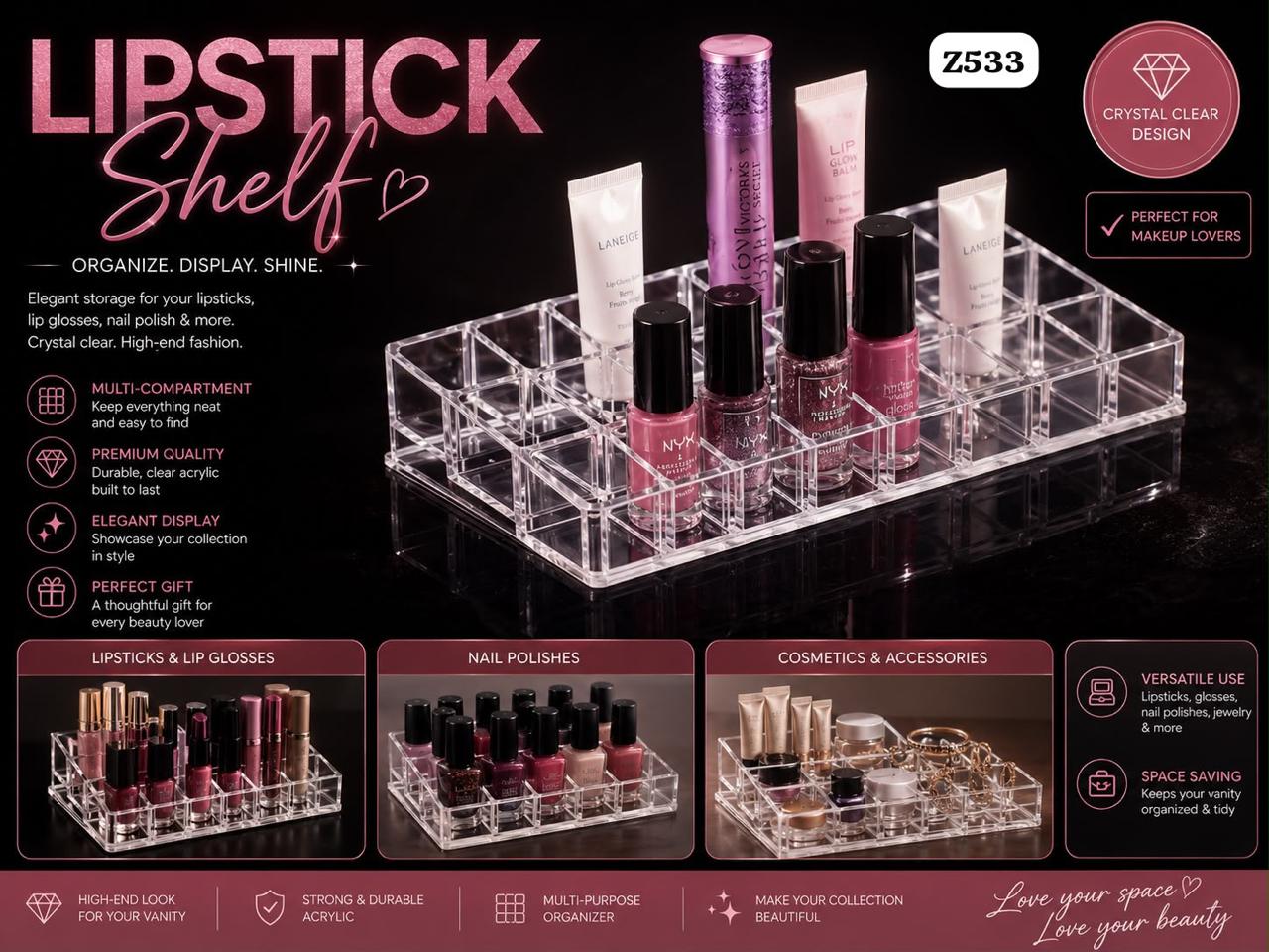Crystal Lip Display