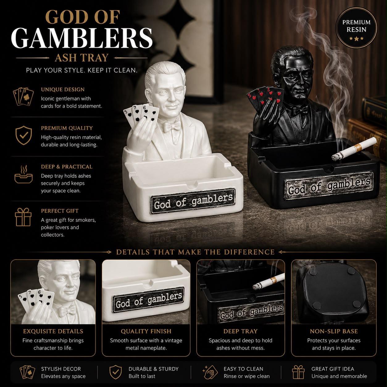 Lucky Ace Ashtray