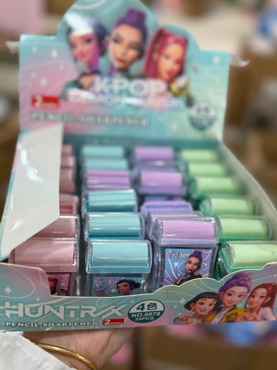 KPOP Demon X Hunters Pencil Sharpener - 2 holes