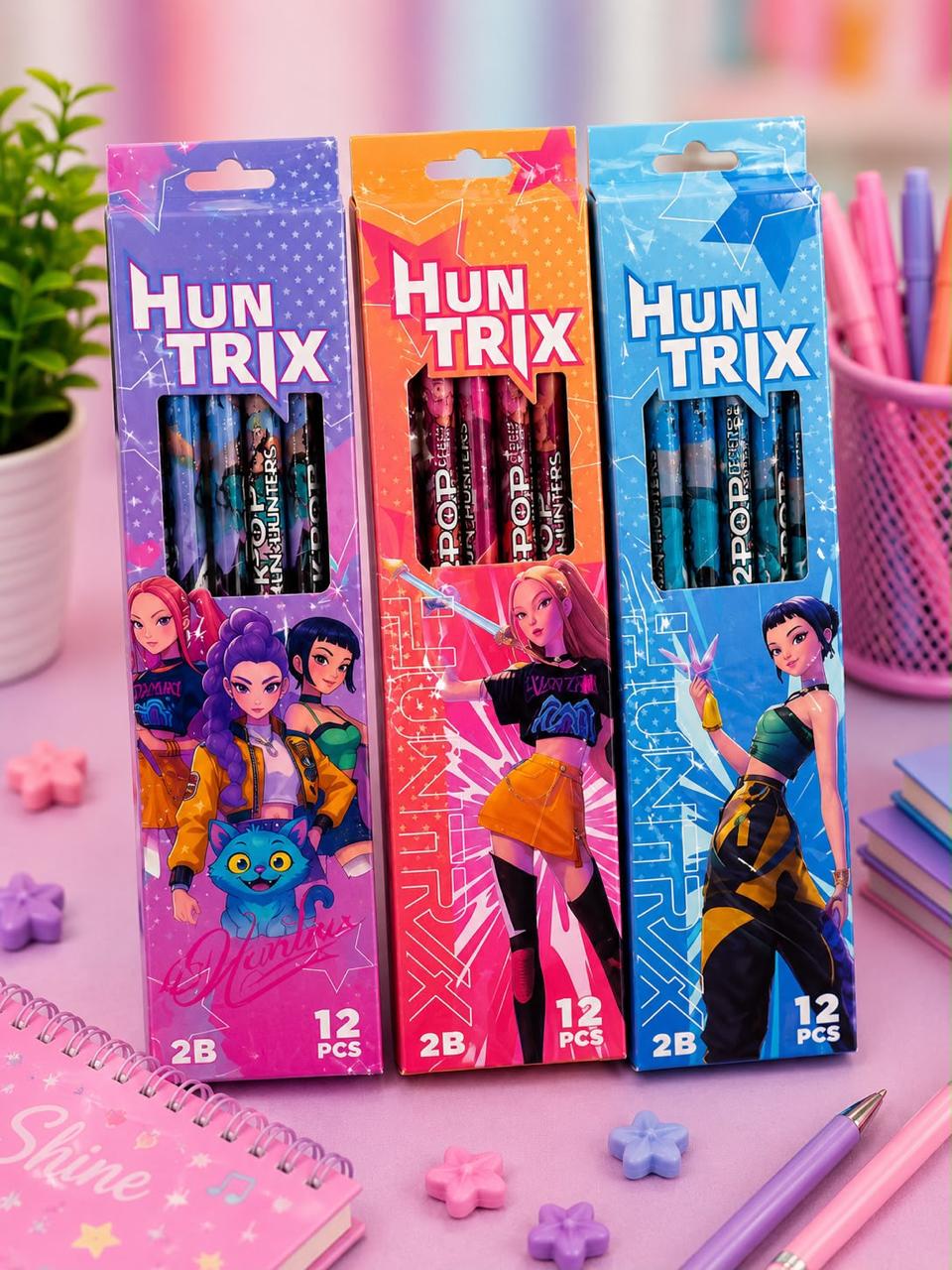 Huntrix 2B Pencils - 12pcs