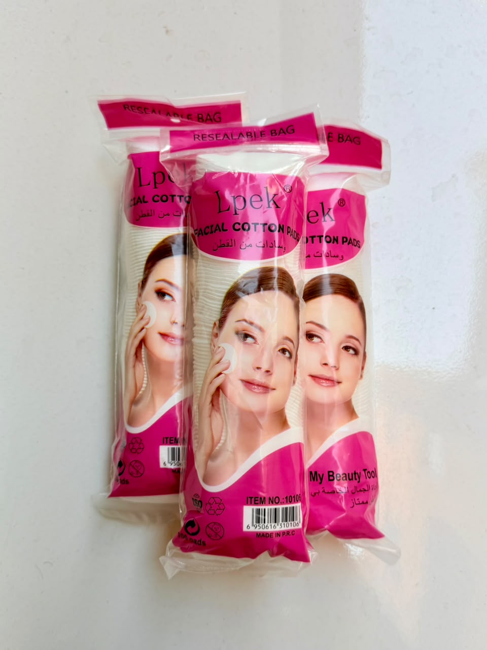 Facial Cotton Pads - 100pcs