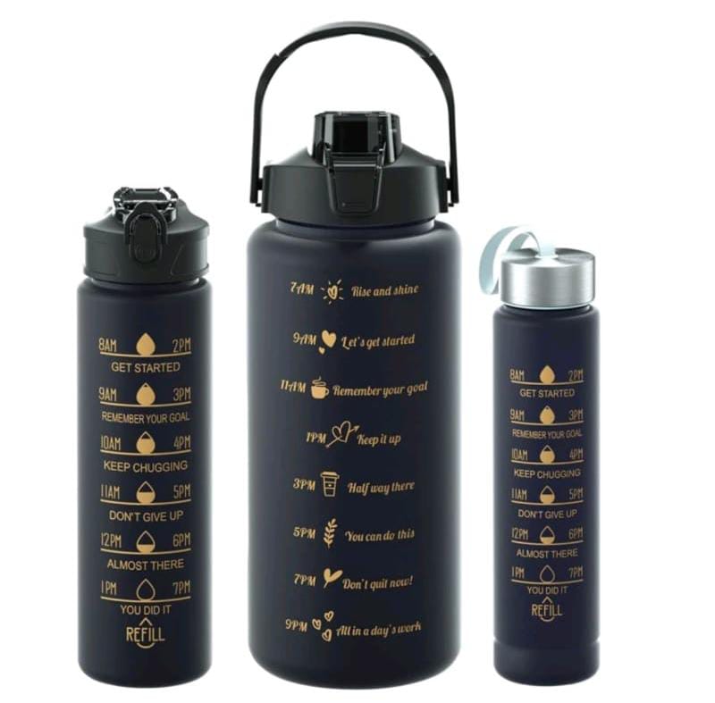3pcs Water Bottle Set