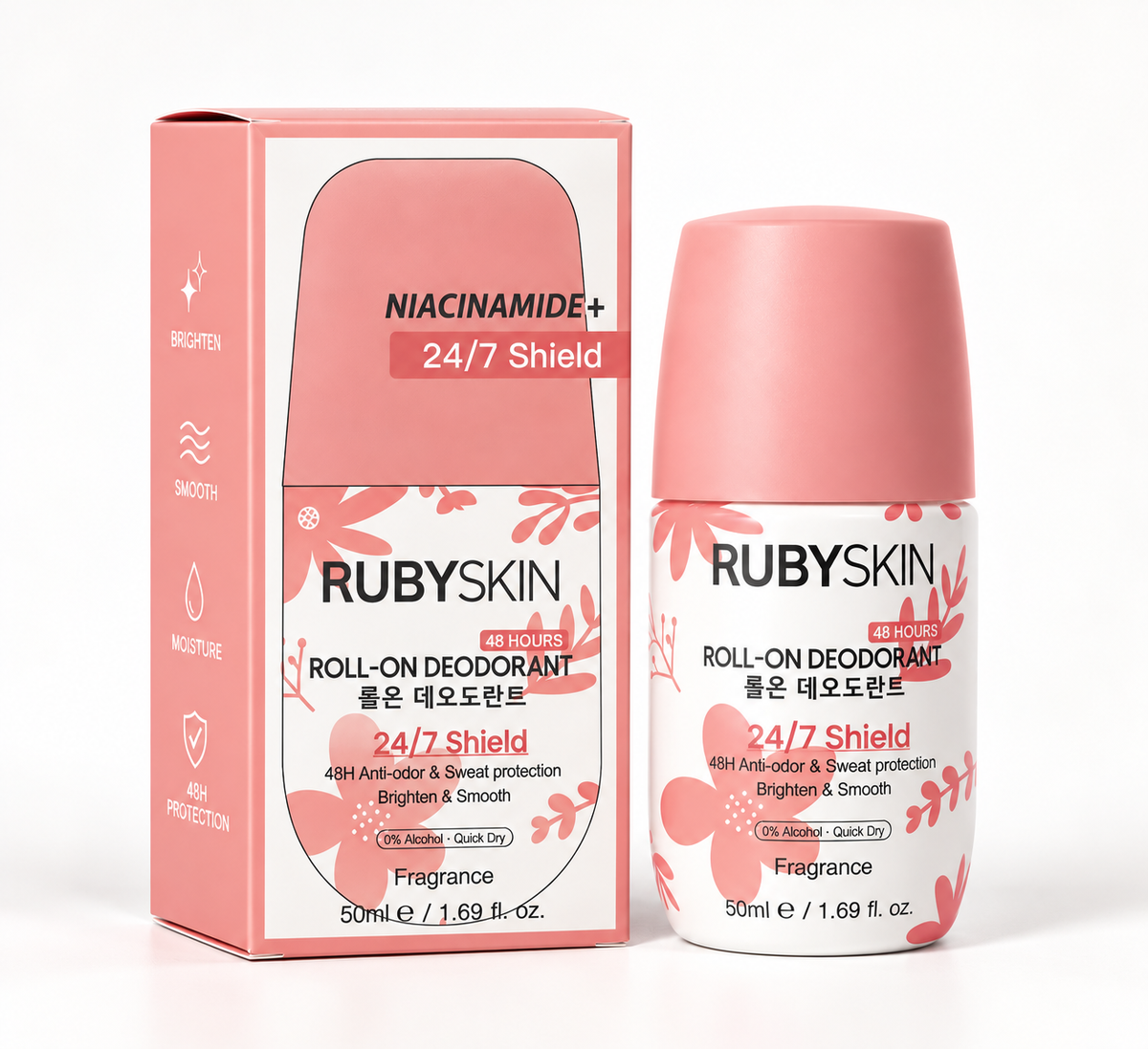RUBYSKIN Niacinamide Roll-On Deodorant – Bare Essentials