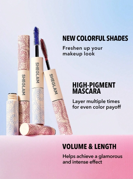 SHEGLAM 2in1 Colorful Mascara (Waterproof)