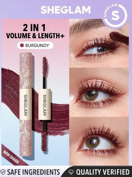 SHEGLAM 2in1 Colorful Mascara (Waterproof)
