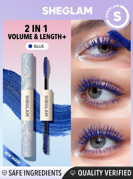 SHEGLAM 2in1 Colorful Mascara (Waterproof)
