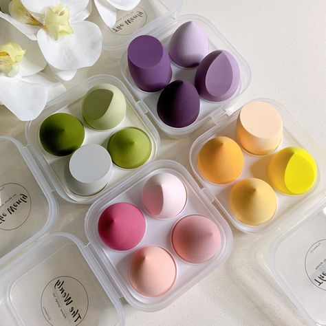 4pcs Beauty Blender set (random colors)