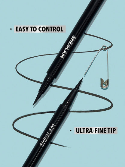 SHEGLAM Pro Precision Waterproof Matte Liquid Eyeliner-Black