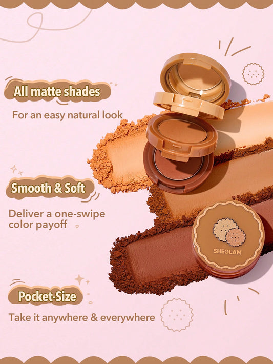 SHEGLAM Smart Cookie Shadow Stack 5.33g - Khaki