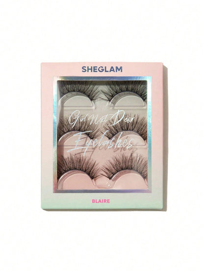 SHEGLAM Girl Next Door Natural False Eyelashes - Gia