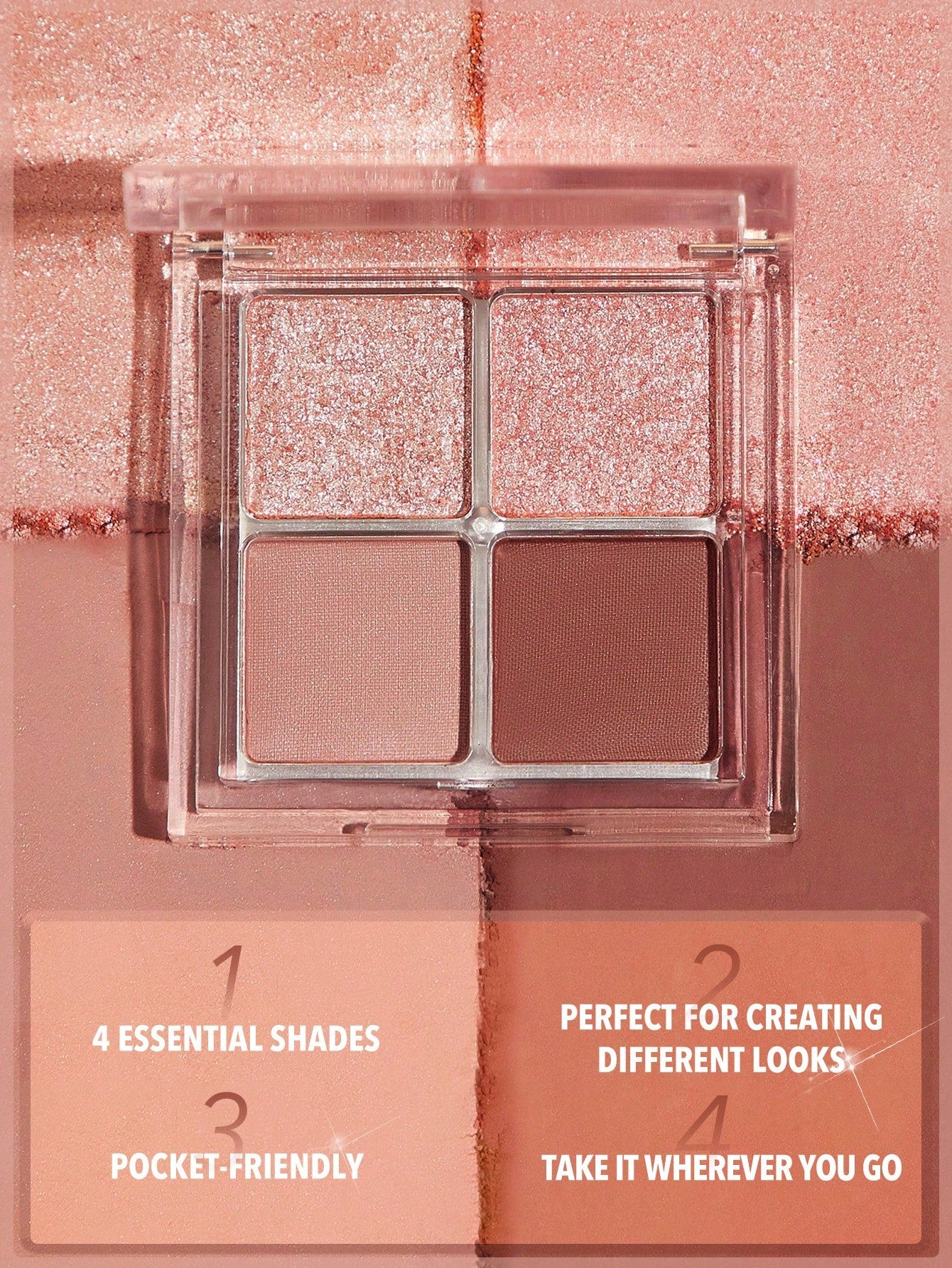 SHEGLAM Cosmic Crystal Eyeshadow Quad-Spellbound