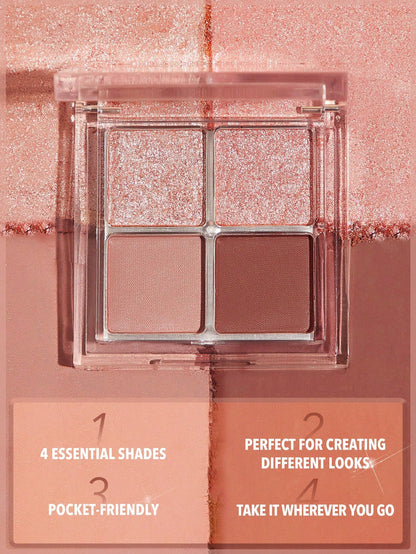 SHEGLAM Cosmic Crystal Eyeshadow Quad-Spellbound