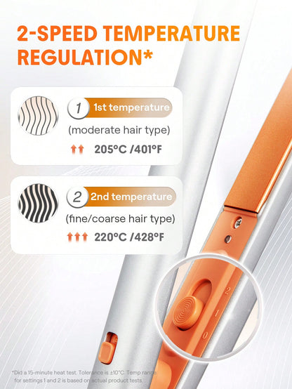 SHEGLAM HAIR Travel Buddy Mini Hair Straightener UK Plug(220-240V)