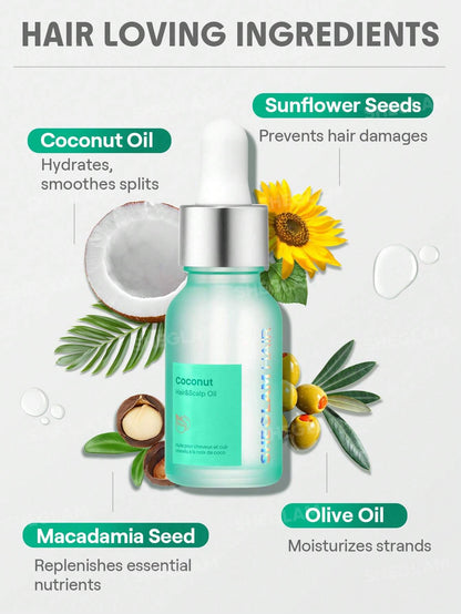 Coconut Hair & Scalp Oil - 15ml