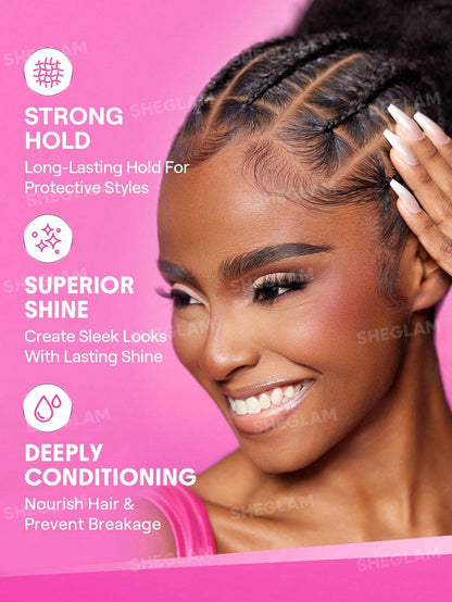 SHEGLAM HAIR Locked in Strong Hold Twist & Braid Gel 115g