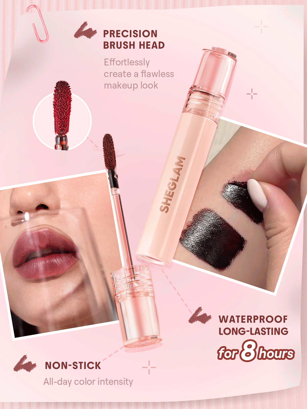 SHEGLAM Fall In Line Peel Off Lip Liner Stain - 3g