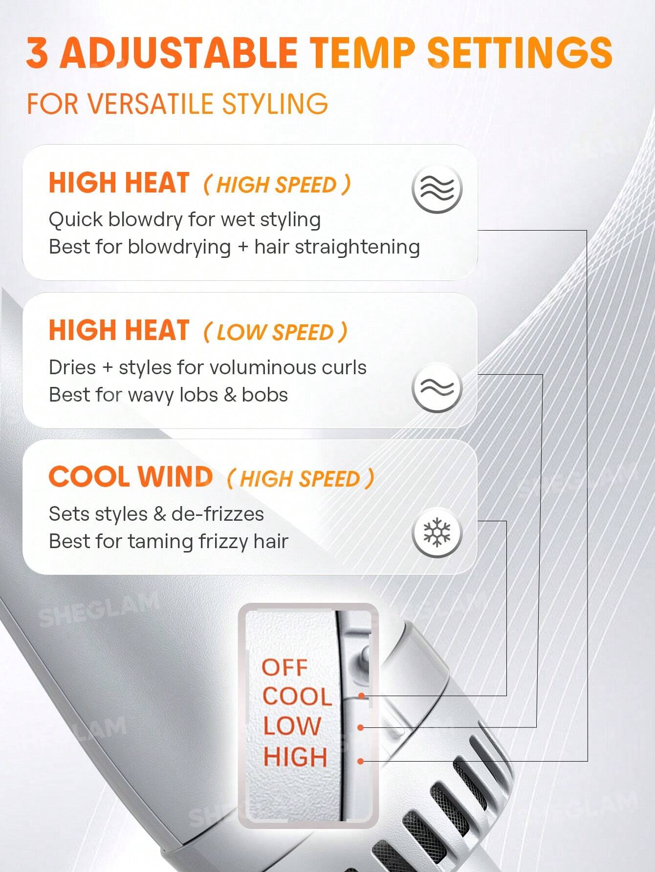 SHEGLAM HAIR Blowout Bliss Volumizing Hot Air Brush - UK Plug