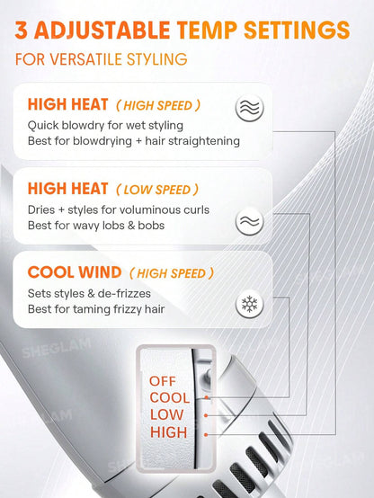 SHEGLAM HAIR Blowout Bliss Volumizing Hot Air Brush - UK Plug