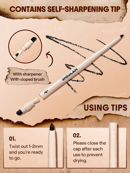 SHEGLAM Gel Glide Eyeliner Pencil 0.3g