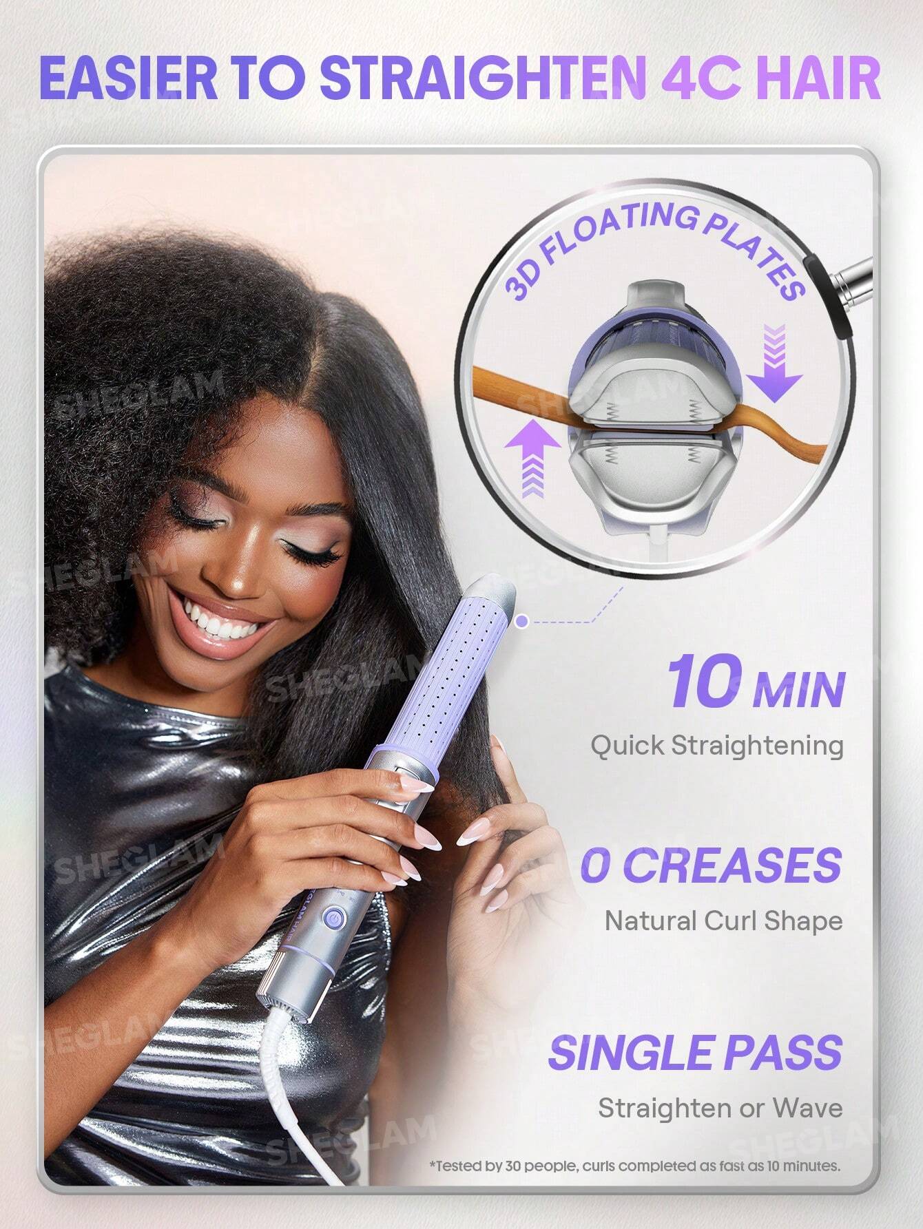 SHEGLAM HAIR Cool Lock Airflow Styler - UK Plug