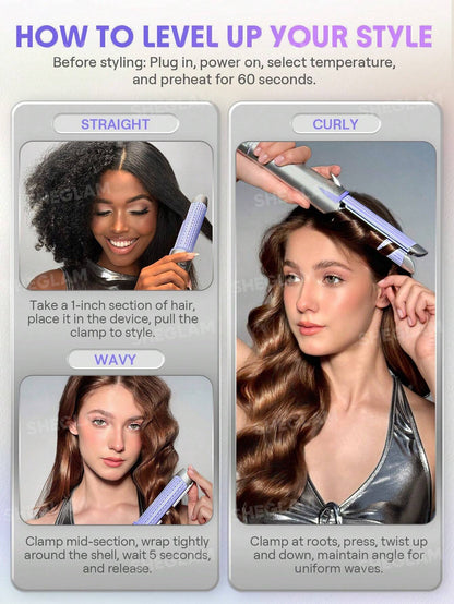 SHEGLAM HAIR Cool Lock Airflow Styler - UK Plug