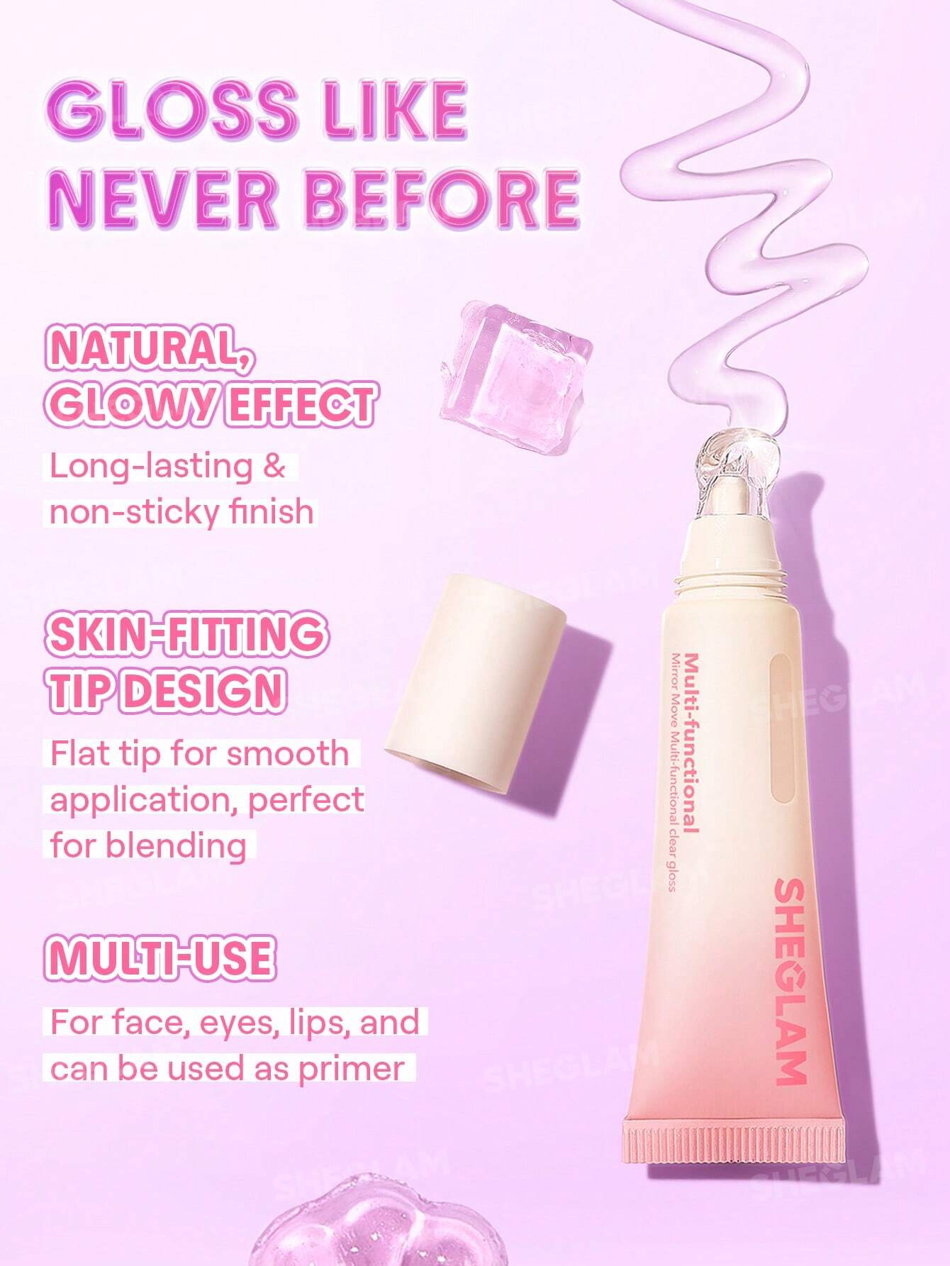 SHEGLAM Mirror Move Multi-Functional Clear Gloss
