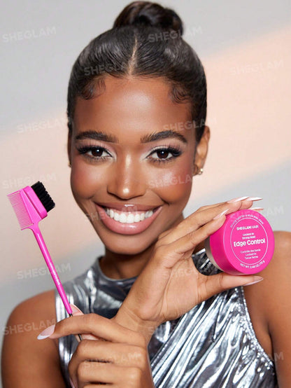 SHEGLAM HAIR Locked in Edge Bestie 3-In-1 Styling Tool