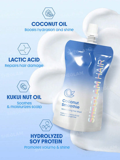 SHEGLAM HAIR Coconut Smoothie Moisturizing Hair Mask 80g