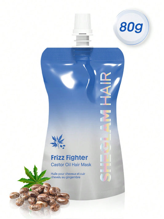 SHEGLAM HAIR Frizz Fighter Castor Oil Hair Mask 80g