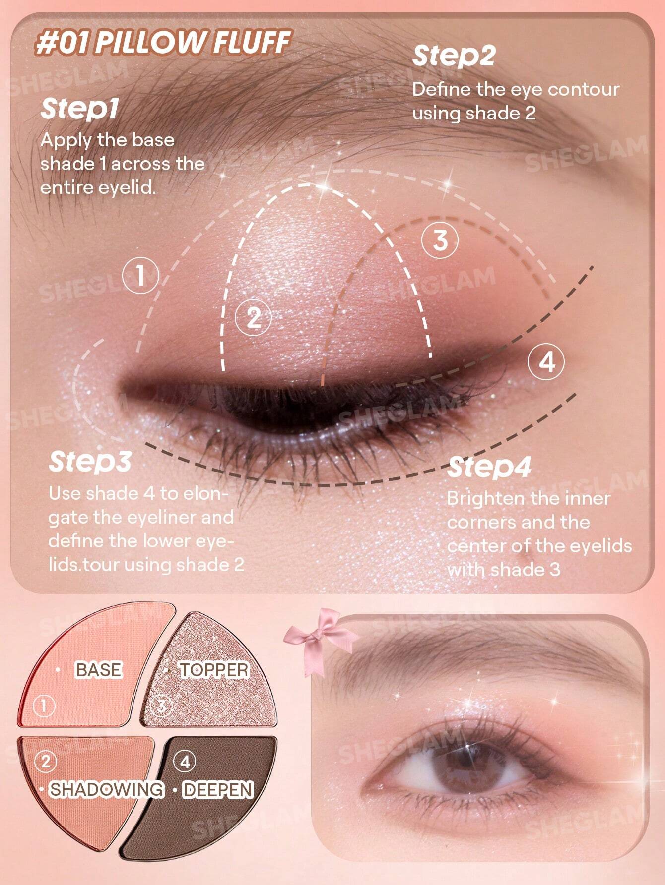 SHEGLAM Daydreamer Mini Palette-Pillow Fluff