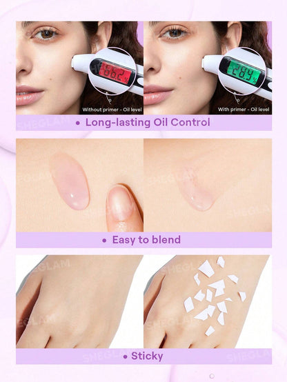 SHEGLAM Good Grip Hydrating Primer- Blueberry+AHA - Travel Size 15ml