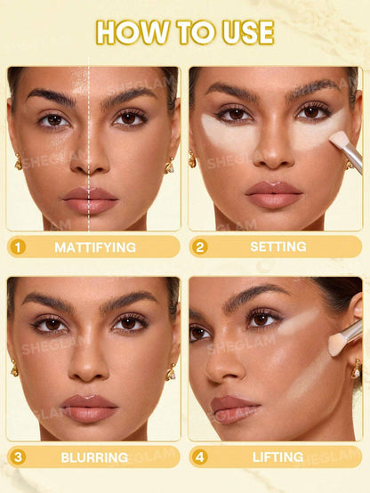 SHEGLAM Insta-Ready Ultra-Fine Blur & Lift Setting Powder Duo 14g