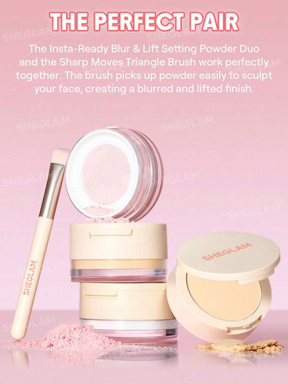 SHEGLAM Sharp Moves Triangle Brush