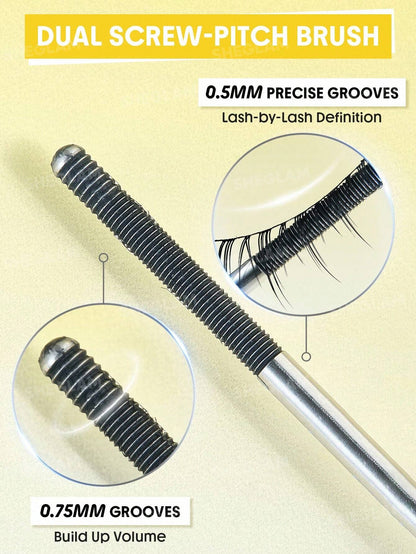 SHEGLAM Lashlighter Iron Curl Mascara (Lengthening + Separating)