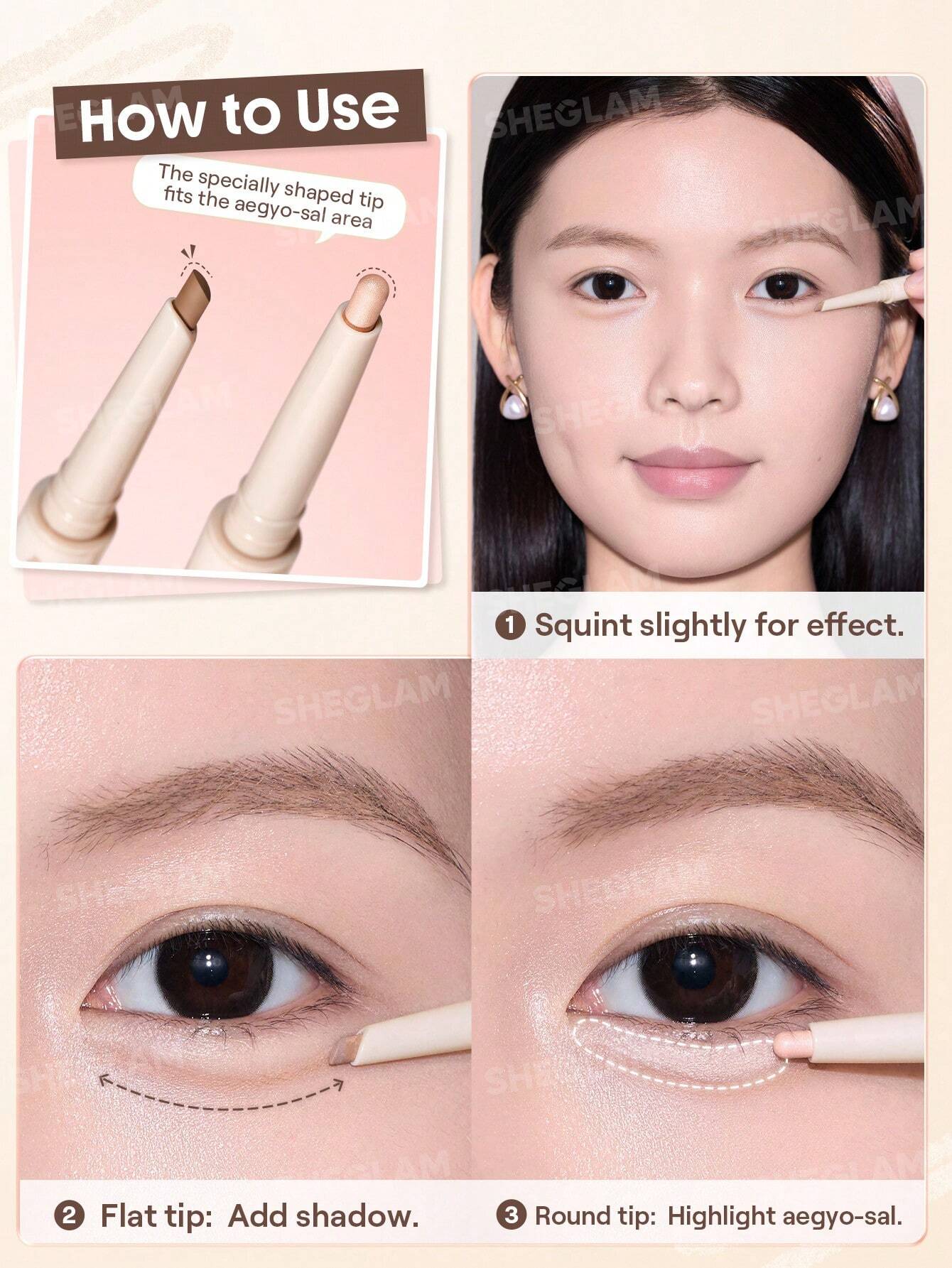 SHEGLAM Lumi-Eye Aegyo-Sal Pen Duo
