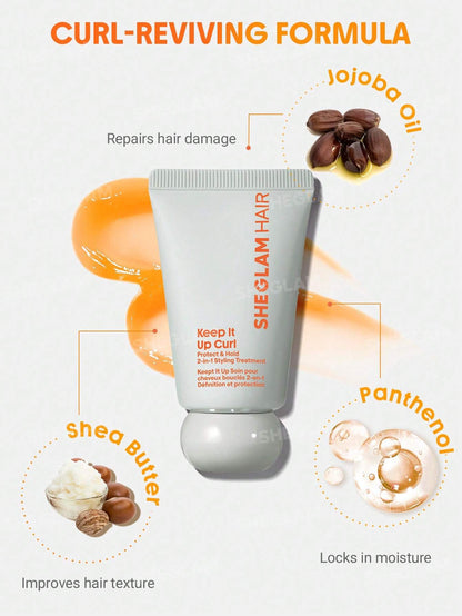 SHEGLAM HAIR Keep It Up Curl Protect & Hold 2-In-1 Styling Treatment 25ml