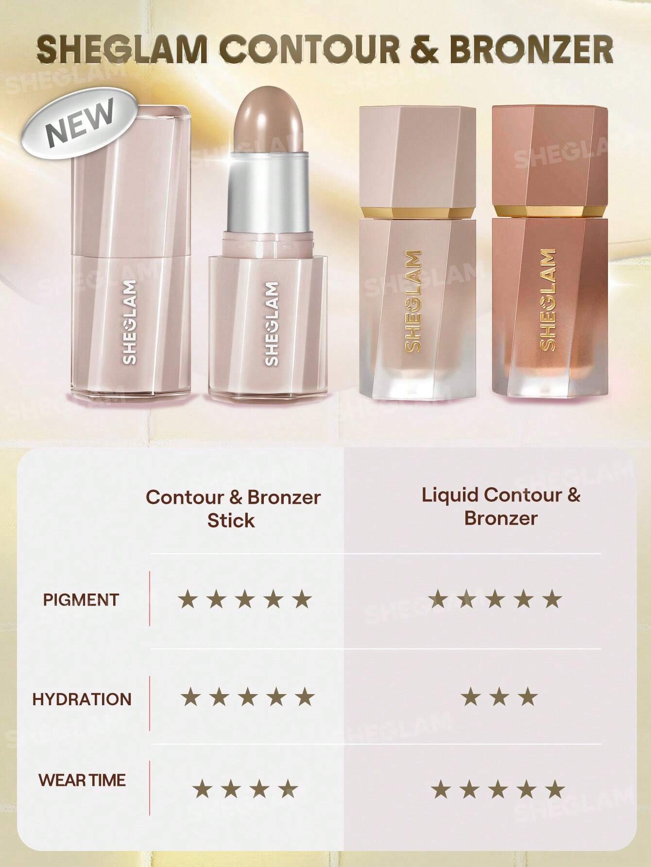 SHEGLAM Buttery Buff Contour & Bronzer Stick