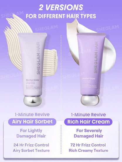 SHEGLAM HAIR On The Glow 1-Minute Revive Rich Hair Cream 25g