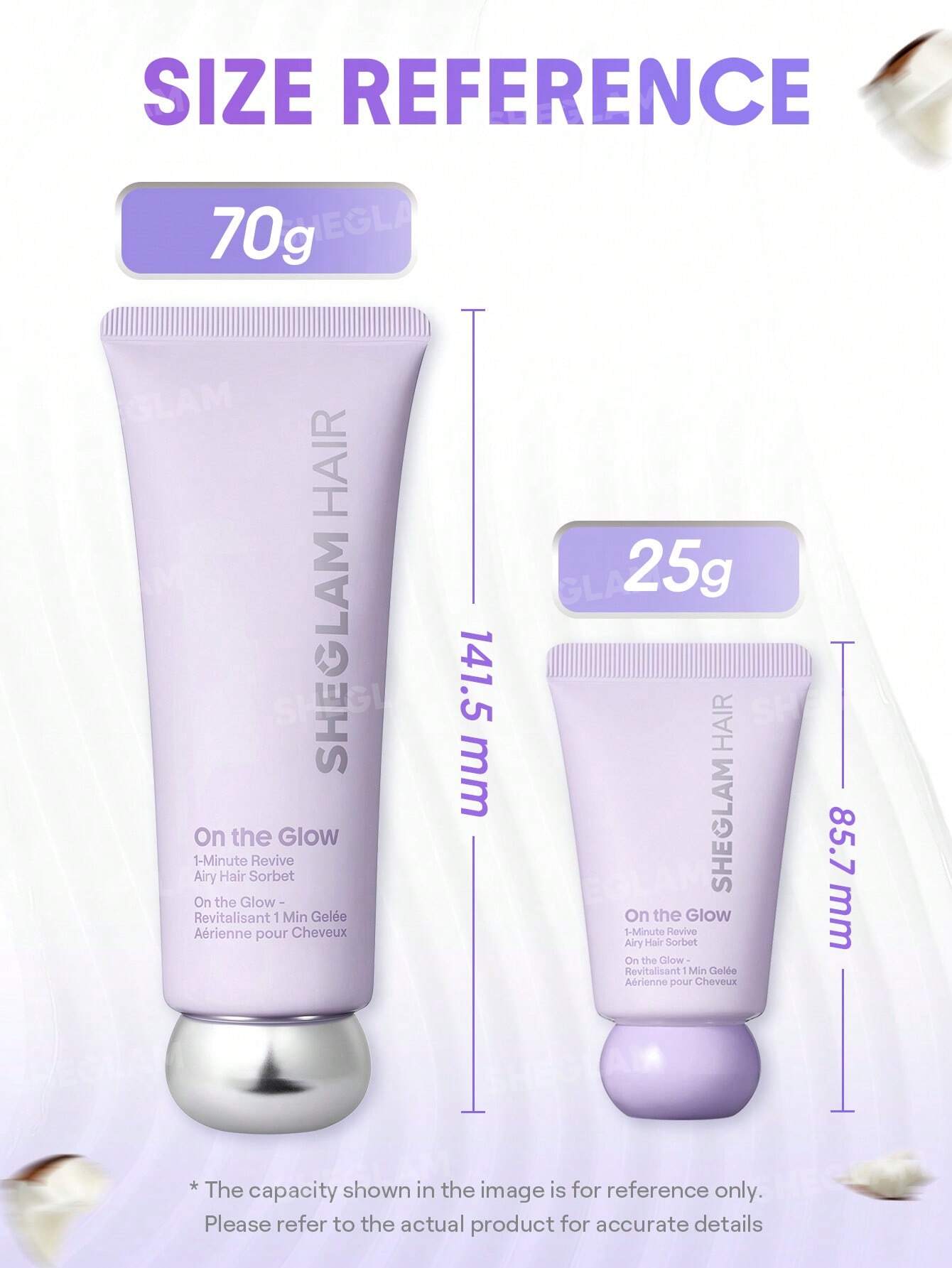 SHEGLAM HAIR On The Glow 1-Minute Revive Airy Hair Sorbet 25g