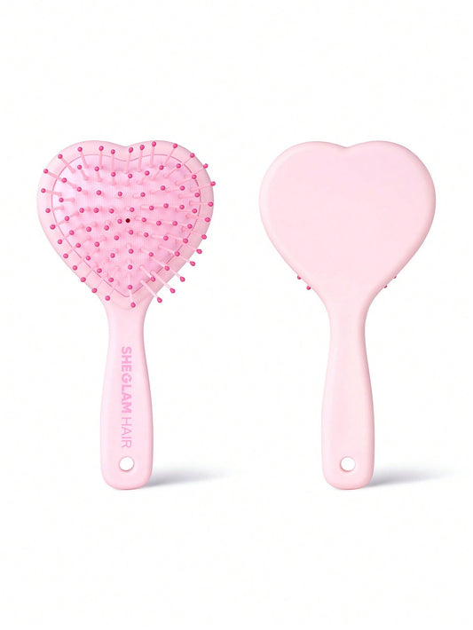 SHEGLAM HAIR Cupid's Charm Sweet Heart Paddle Brush
