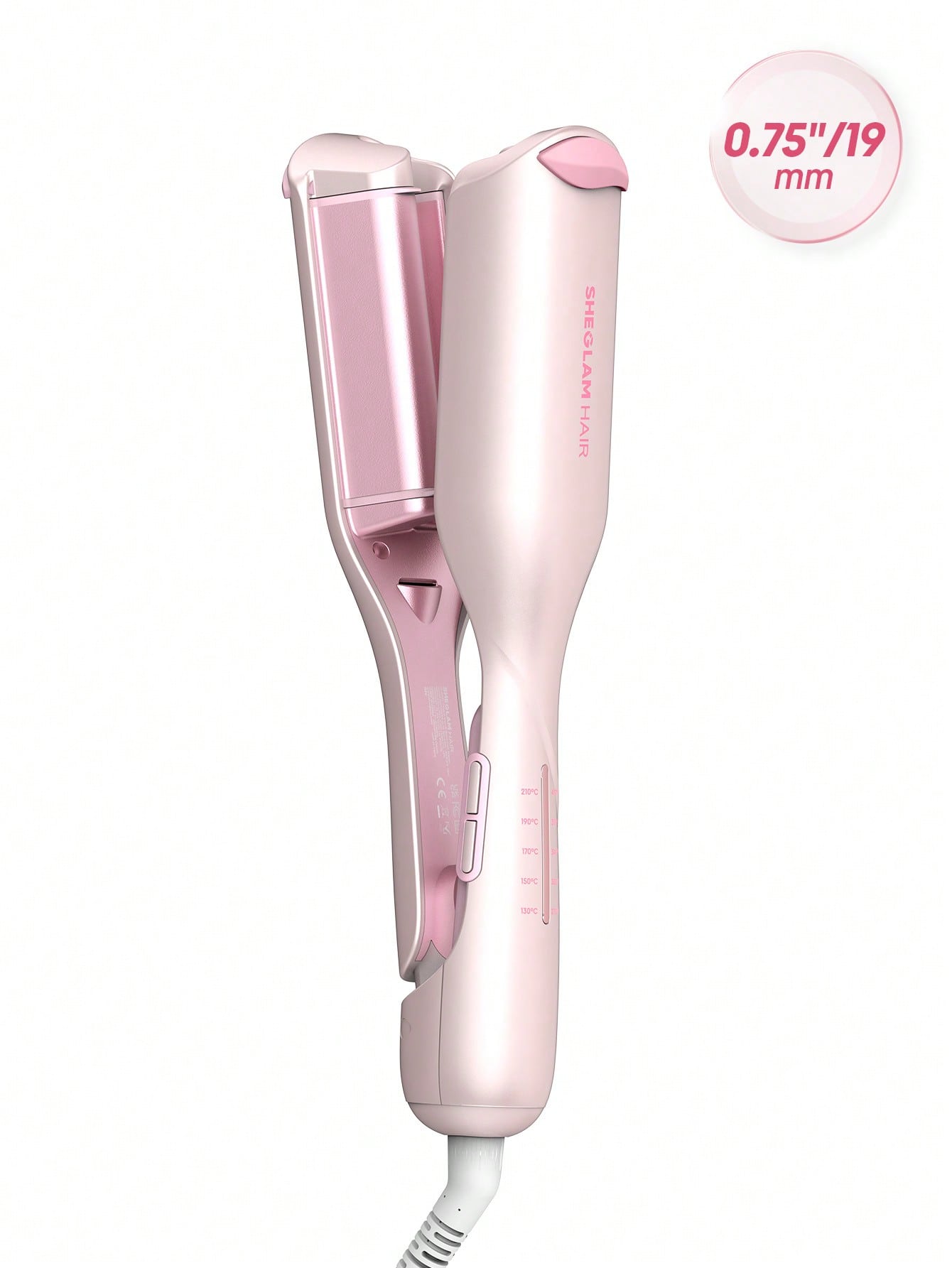 SHEGLAM HAIR Cupid's Charm Beach Babe Hair Waver-19mm UK Plug