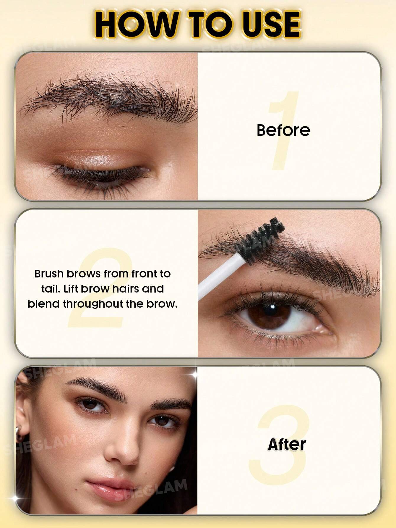SHEGLAM Brow Behavior Taming Gel