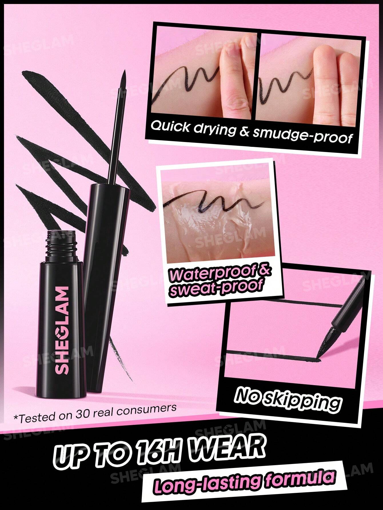 SHEGLAM Stay Inked Liquid Eyeliner 3.5ml