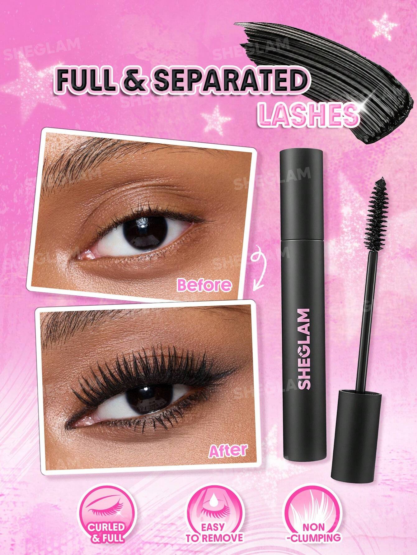 SHEGLAM Big Energy Black Mascara